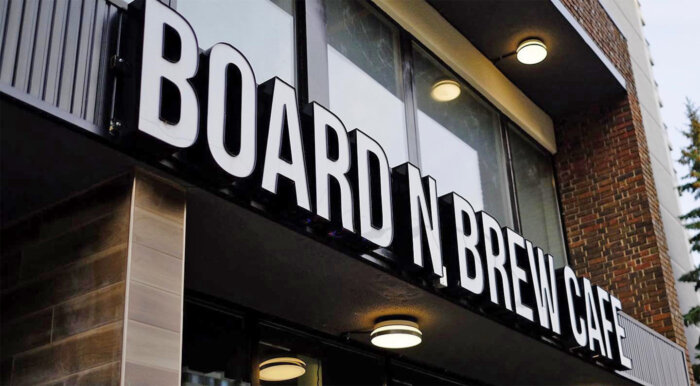 Board N Brew Cafe Edmonton